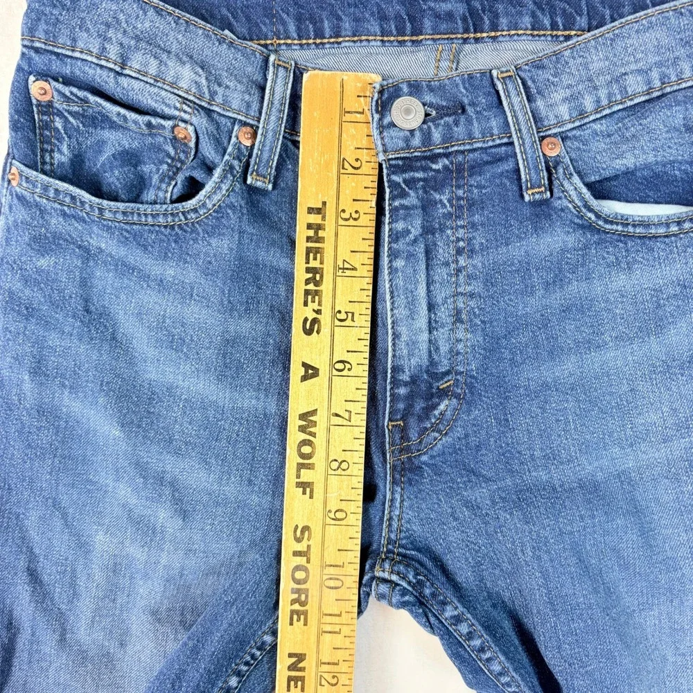Levi's 559 Relaxed Straight Jeans Mens 30x30 Blue Excellent Waterless Stretch‎